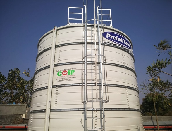 Water Tank : Zincalume Tank.